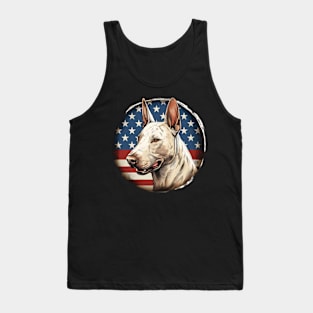 Bull Terrier 4th of July Tank Top